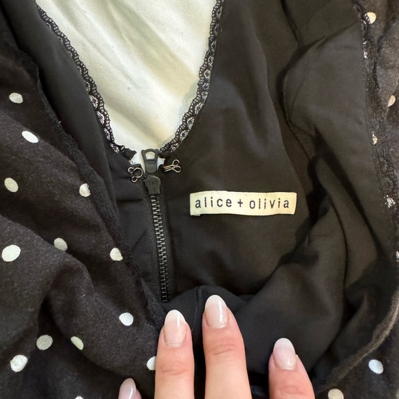 Alice + Olivia polka dot print skirt and top set - Picture 6 of 14